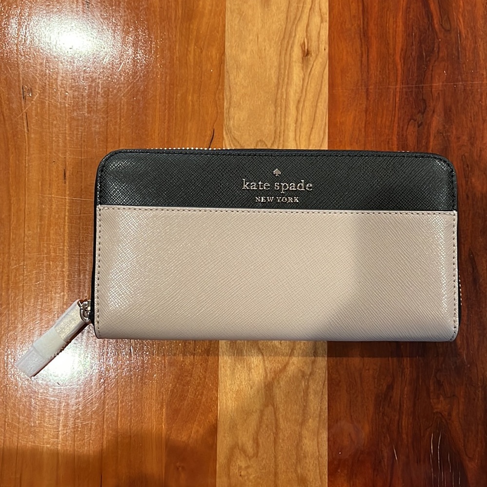 NWT Kate Spade Colorblock Continental Wallet